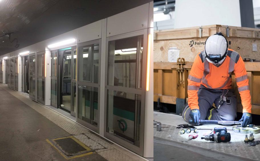 Eiffage Énergie Systèmes contributes to the automation of metro line 4 in Paris