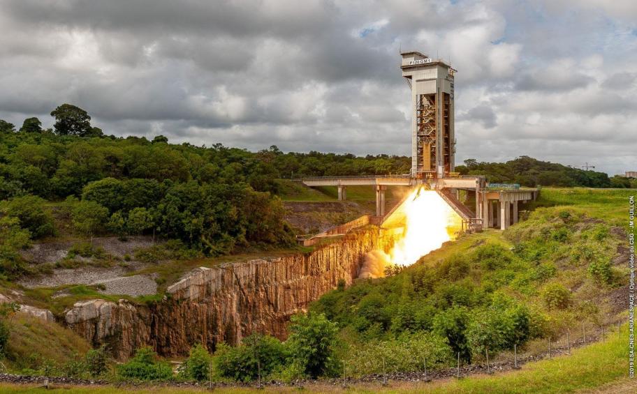 Clemessy met en œuvre le banc d’essai de fusée Ariane avec Syclone